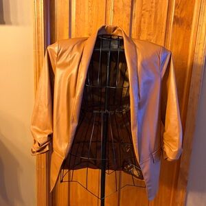 Tart Collections Tan Blazer Jacket